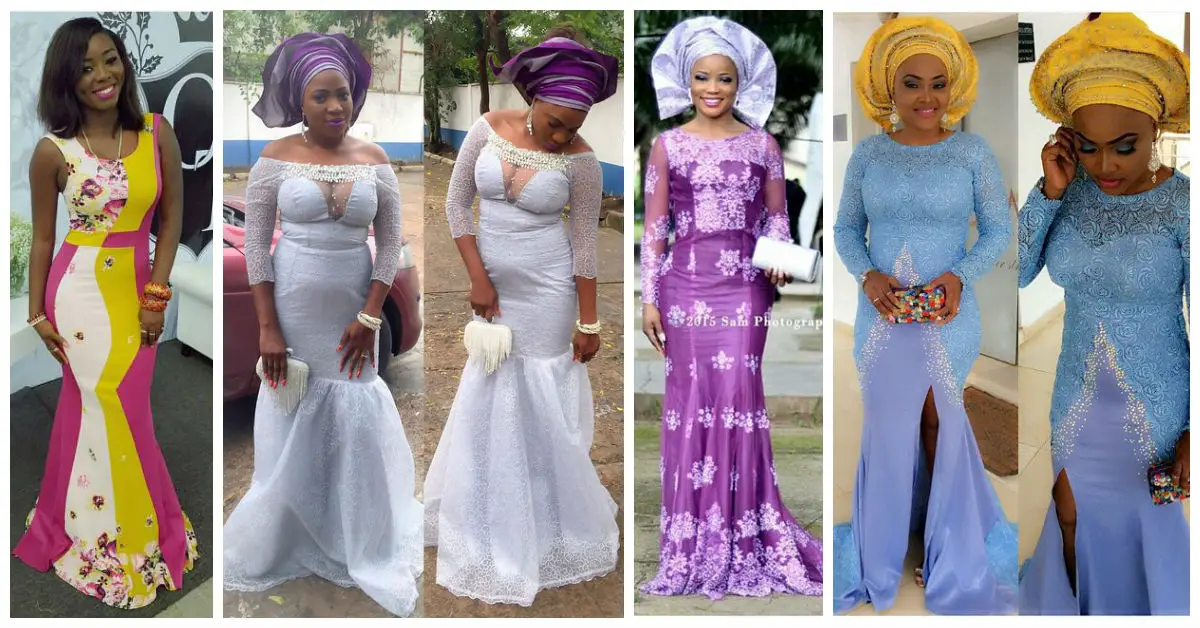 Amazing Asoebi Styles From Mercy Aigbe, IAmNini and More This Weekend.
