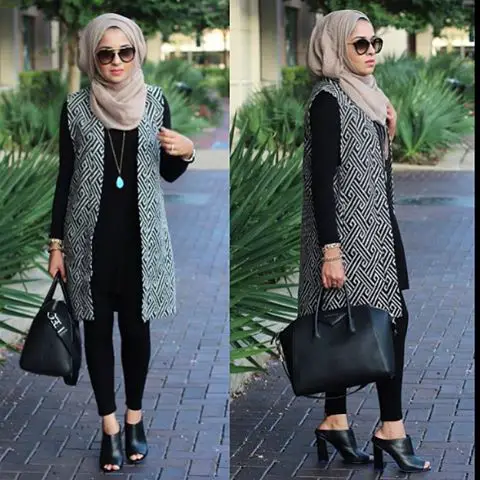 Beautiful Islamic Dresses With Hijab1
