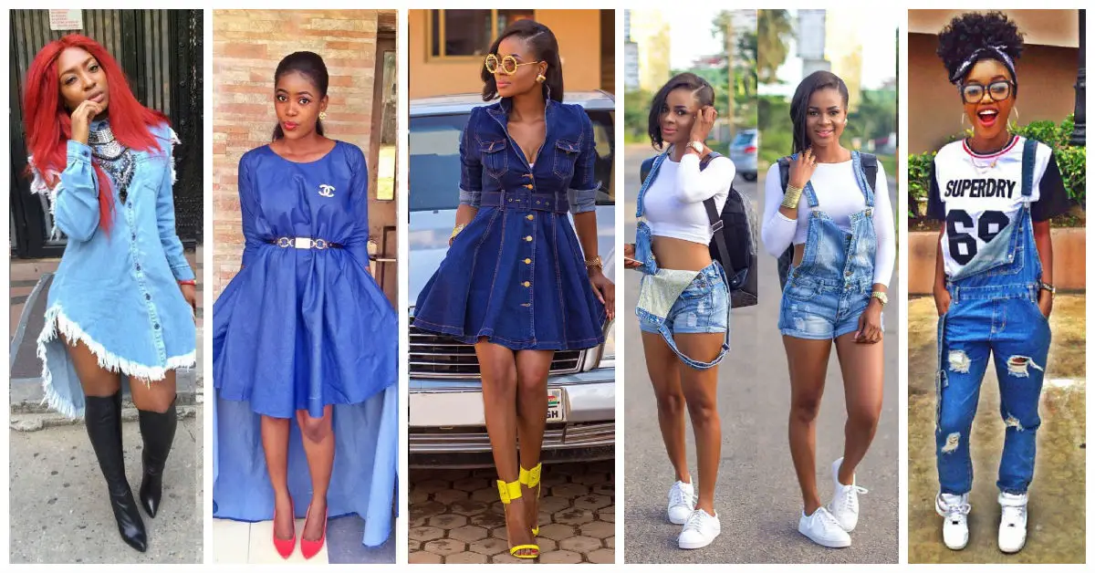 10 Awesome Females Rocking Denim Outfits.