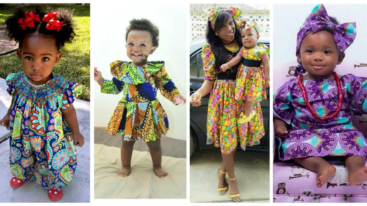 ankara fashion for children
