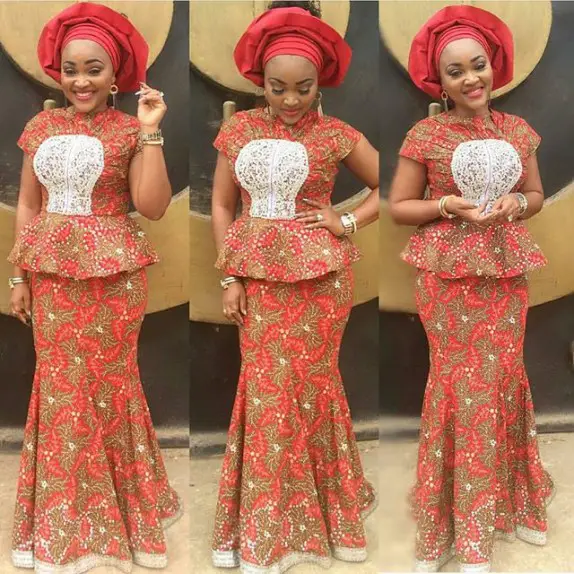 9 Amazing Nigerian Traditional Skirt and Blouse Styles. A Million Styles