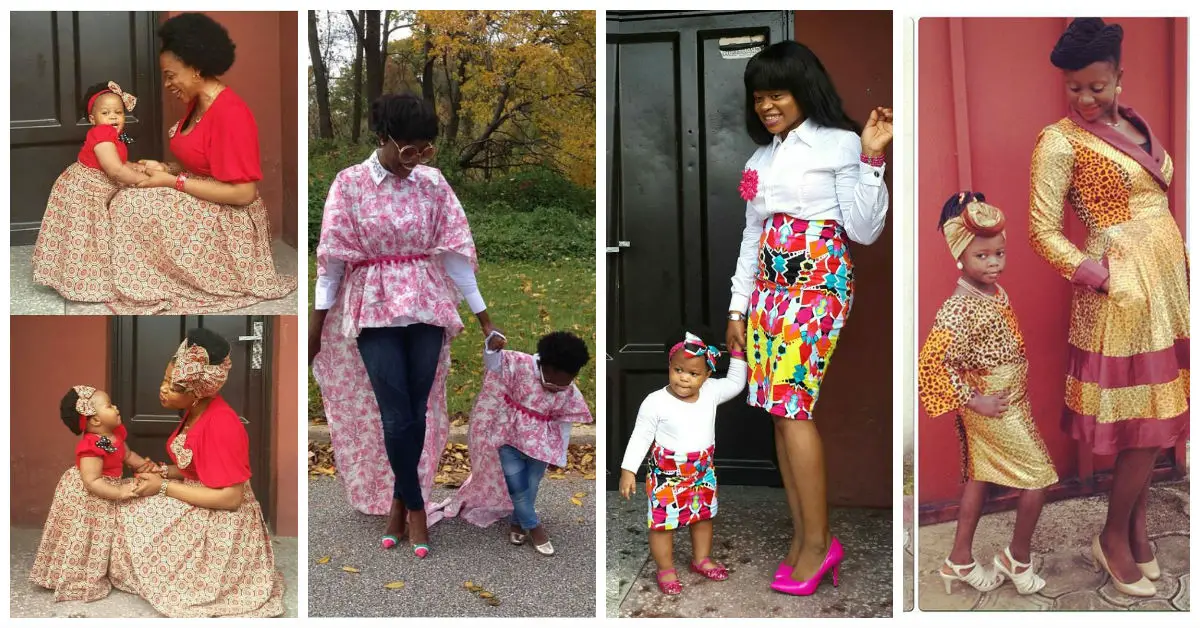 mother and daughter outfit amillionstyles.com cover