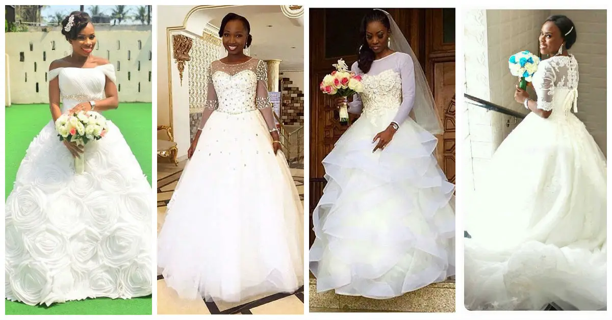 Nigerian Wedding Gown 2015 amillionstyles