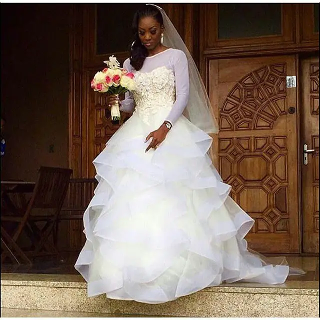 nigerian trending and glamorous weddimg dresses