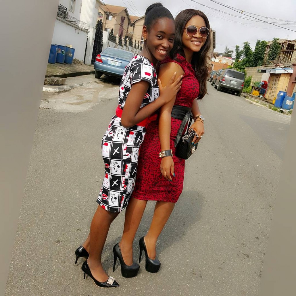 Stunning Outfit For Mother and Daughter amillionstyles.com @mercyaigbe