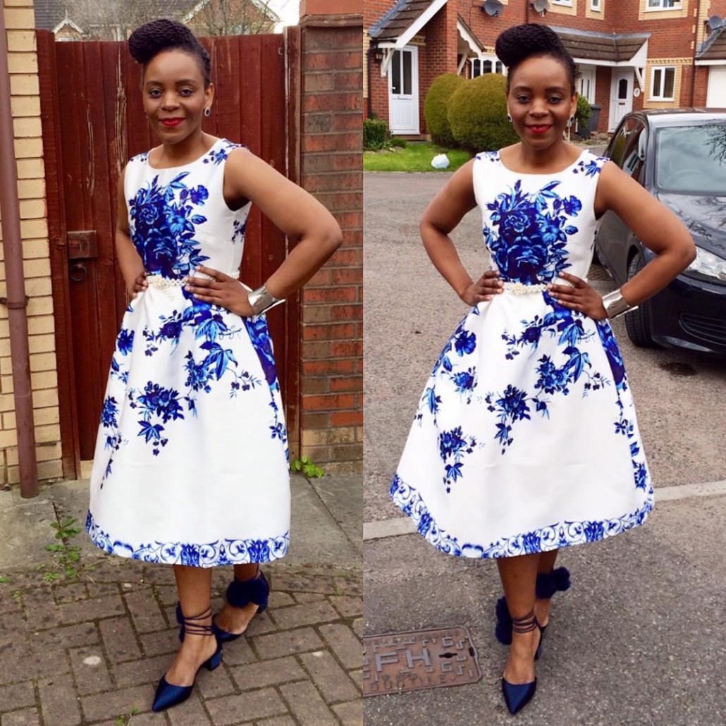 10 Stylish Plain Or Patterned Dresses for Church amillionstyles.com @chimedzam