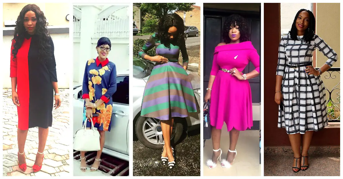 Fashion For Church - Plain, Patterned And Flora Dresses amillionstyles