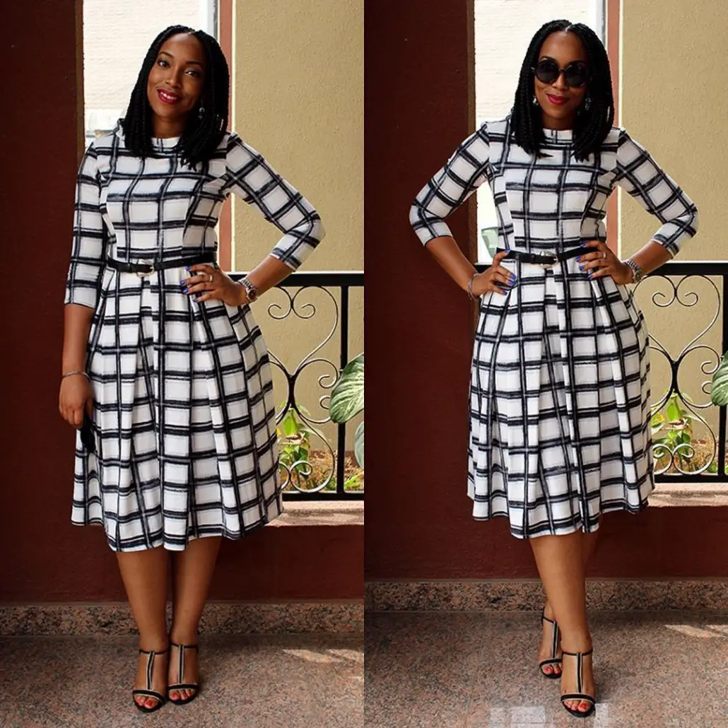 Fashion For Church - Plain, Patterned And Flora Dresses amillionstyles @thechameleonblogger
