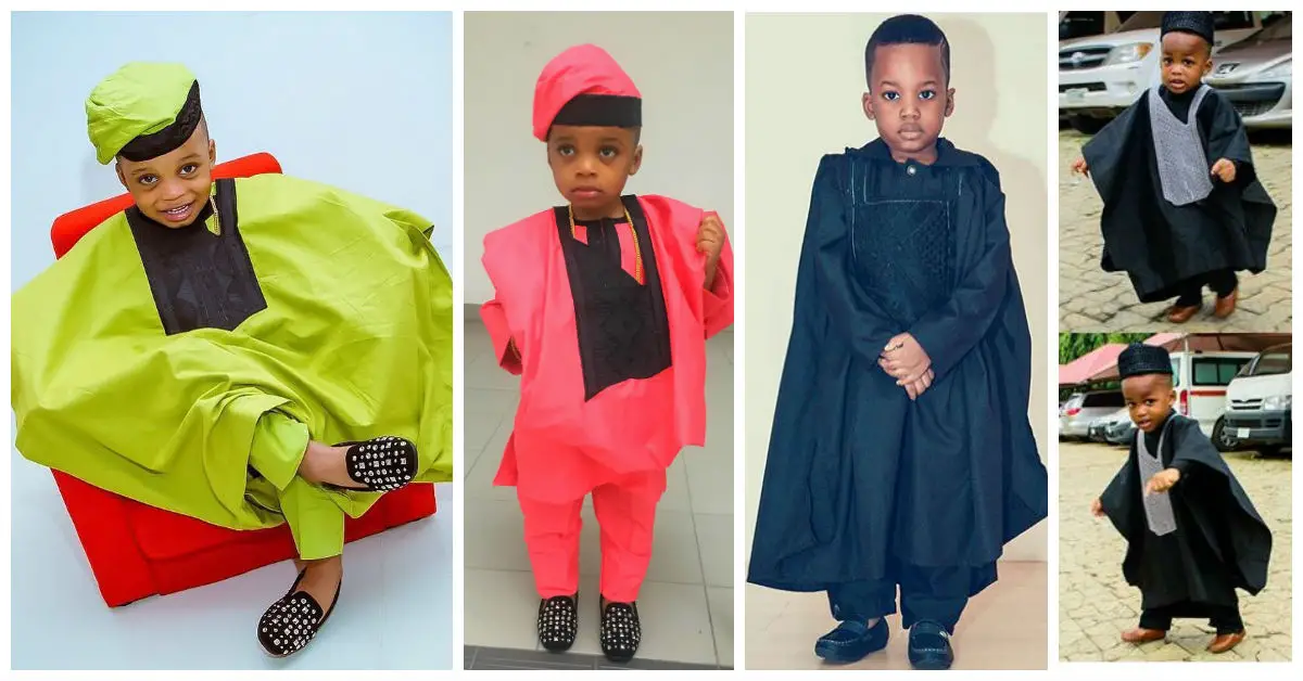 Awesome Agbada Styles For Children