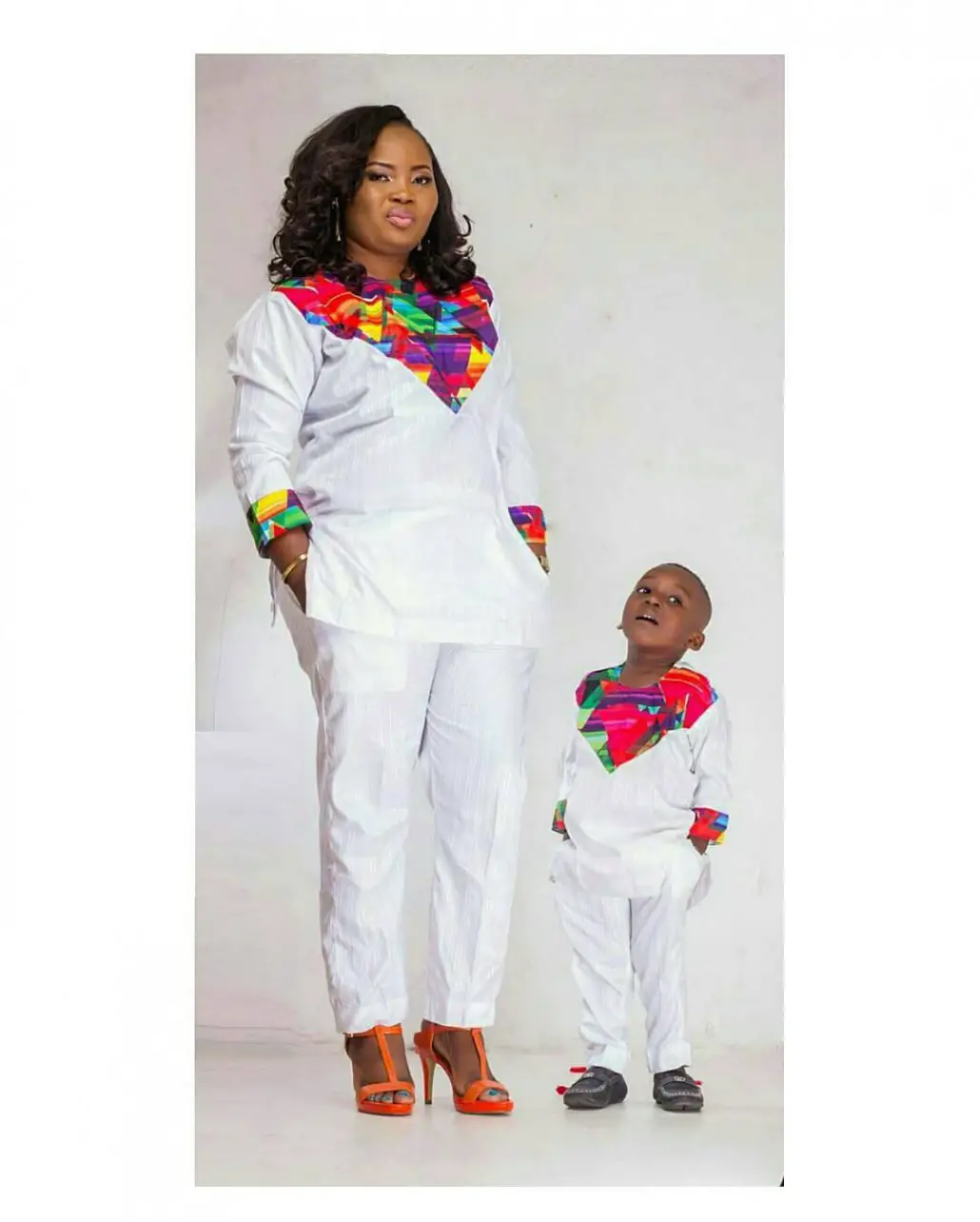 Stylish Mother And Daugther/Son Outfits amillionstyles.com @flintheartng