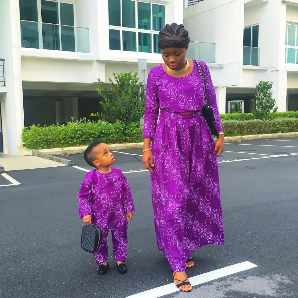 Stylish Mother And Daugther/Son Outfits amillionstyles.com @pweetyfowowe