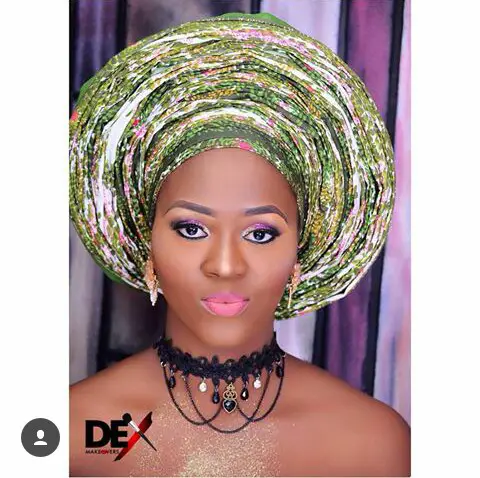 How To Rock Your Head Gear Popularly Known As Gele @dexmakeovers_cymbals