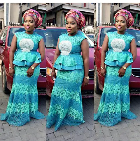 Beautiful And More Aso Ebi Styles amillionstyles.com @meeyahcreations