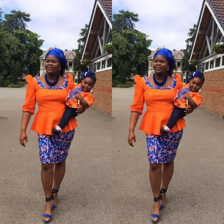 Mum And Daughter Outfits amillionstyles.com @uloma_nwogu