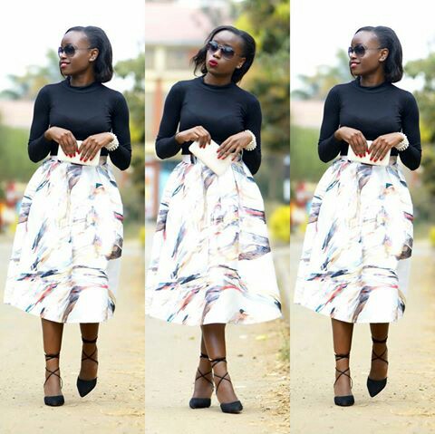 Amazing Polka Dots Prints And Patterned Outfit amillionstyles @lindaotiende