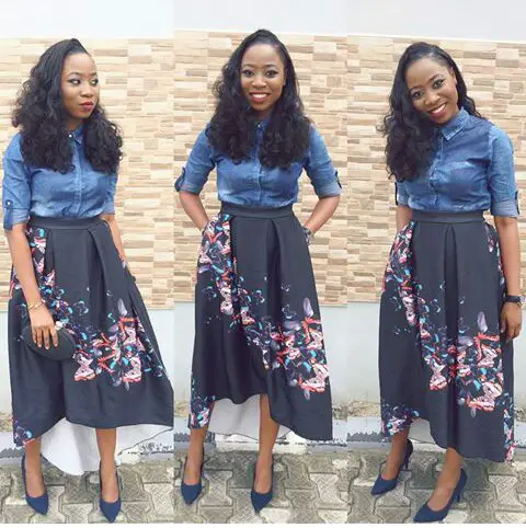Amazing Polka Dots Prints And Patterned Outfit amillionstyles @ms_yudee