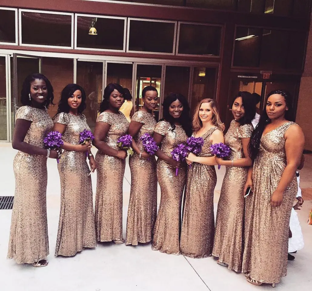 Delectable Bride And Bridesmaid Outfit 2016 amillionstyles @itsafiah-