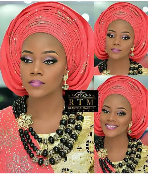 10 Lovely Traditional Bridal Makeup Looks amillionstyles @laular_1