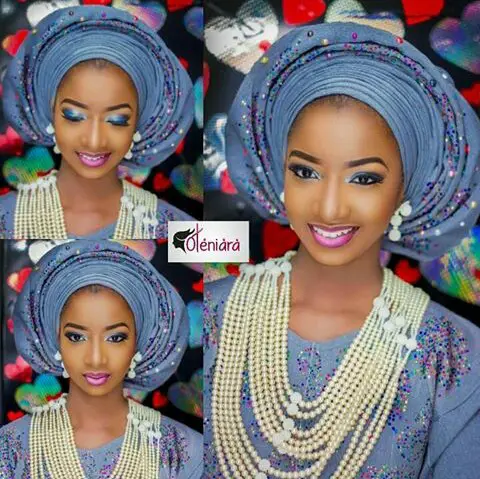 10 Lovely Traditional Bridal Makeup Looks amillionstyles @oteniaramakeovers