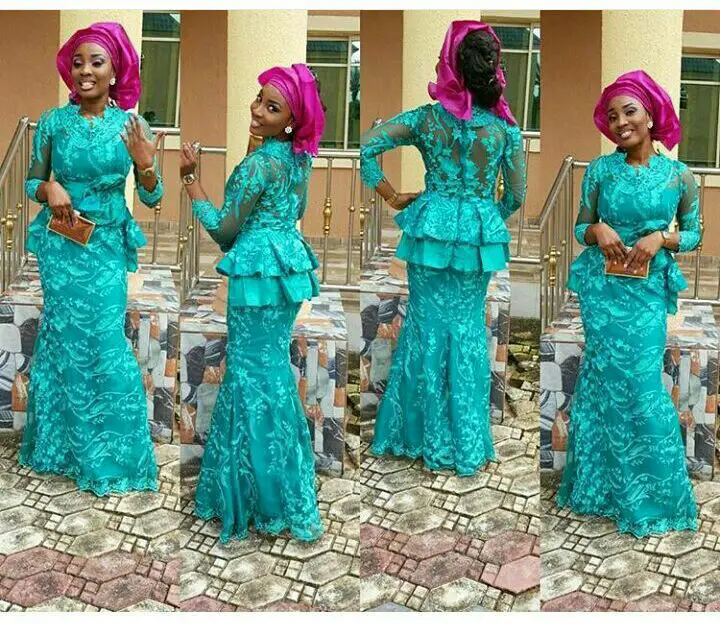 Mouth Watering Trending Asoebi Styles amillionstyles.com @liciousberrie