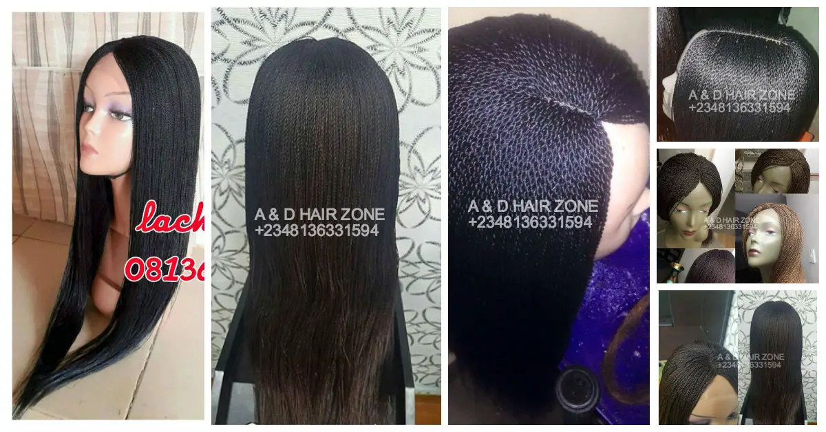 Get Your Braid Wig Now From A n D Hair Zone.