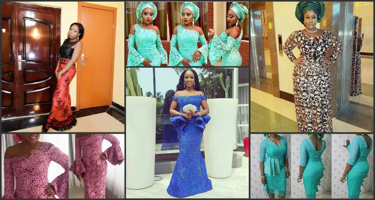 Adorable Aso Ebi Styles Slayed Over The Weekend