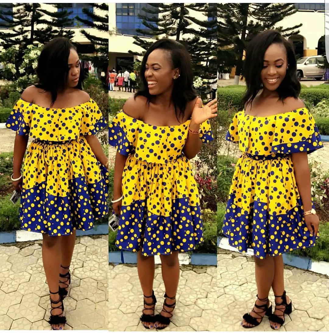 Jump Ahead Of The Style Game In Fabulous Ankara Styles