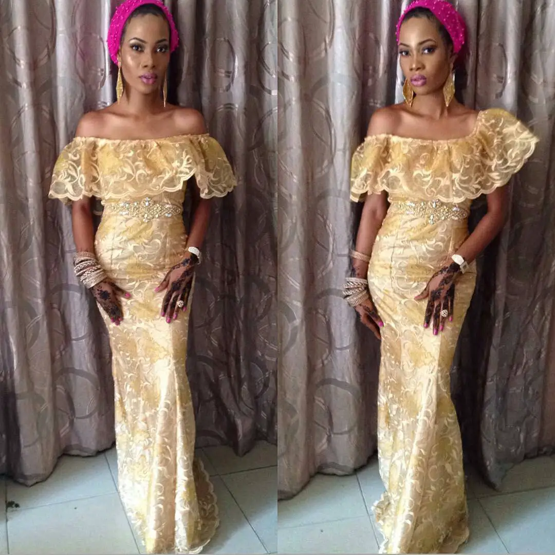 Turn Up Lite In Sexy And Stunning Aso Ebi Styles To Your Next Owambe Party