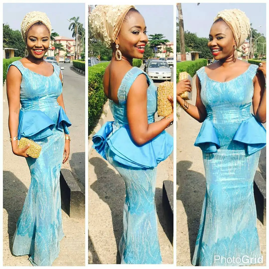 Turn Up Lite In Sexy And Stunning Aso Ebi Styles To Your Next Owambe Party