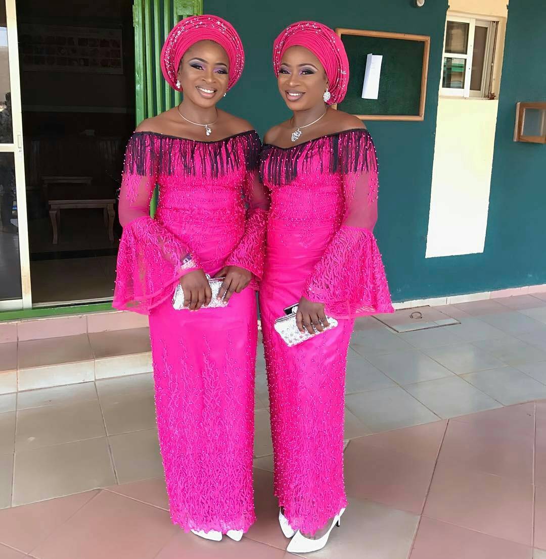 Stylish Aso Ebi Styles To Gear You Up For The Weekend.