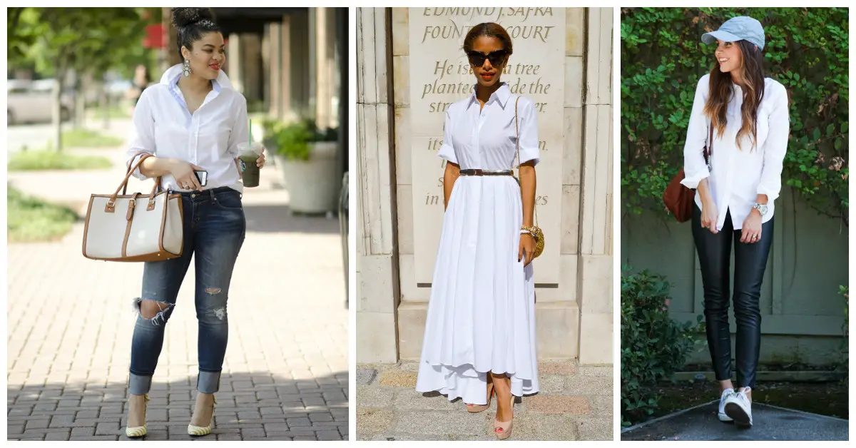 5 Ways to Rock Your White Shirt