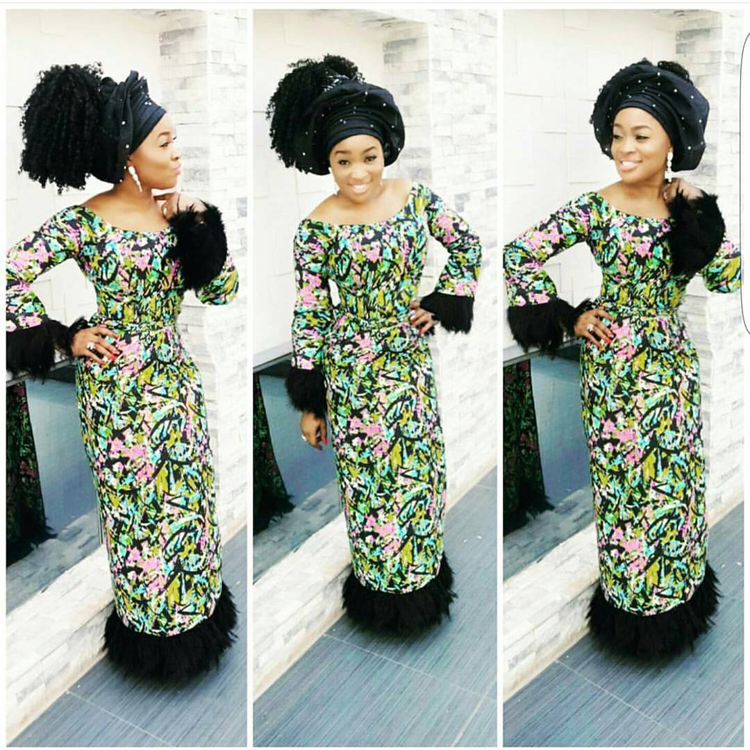 Check Out These Hot Sauce Aso Ebi Styles From The Weekend