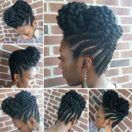 Flat Twist Styles for Natural Hair – A Million Styles