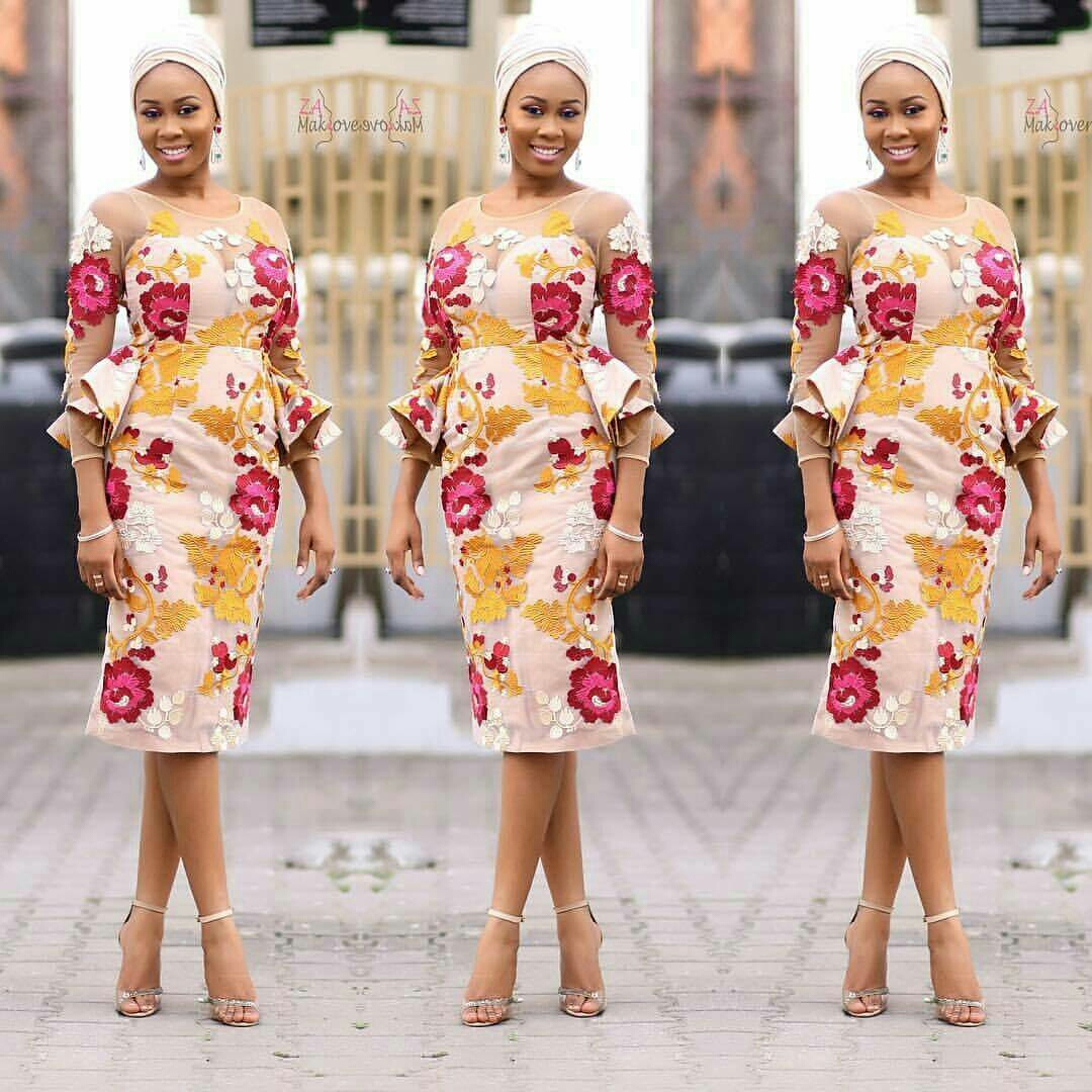 Beautiful Aso Ebi Inspiration Outfits that Left Our Mouths Open!