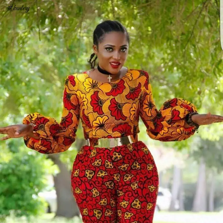 Be Inspired by these Mix and Match Ankara Styles of Destiny!