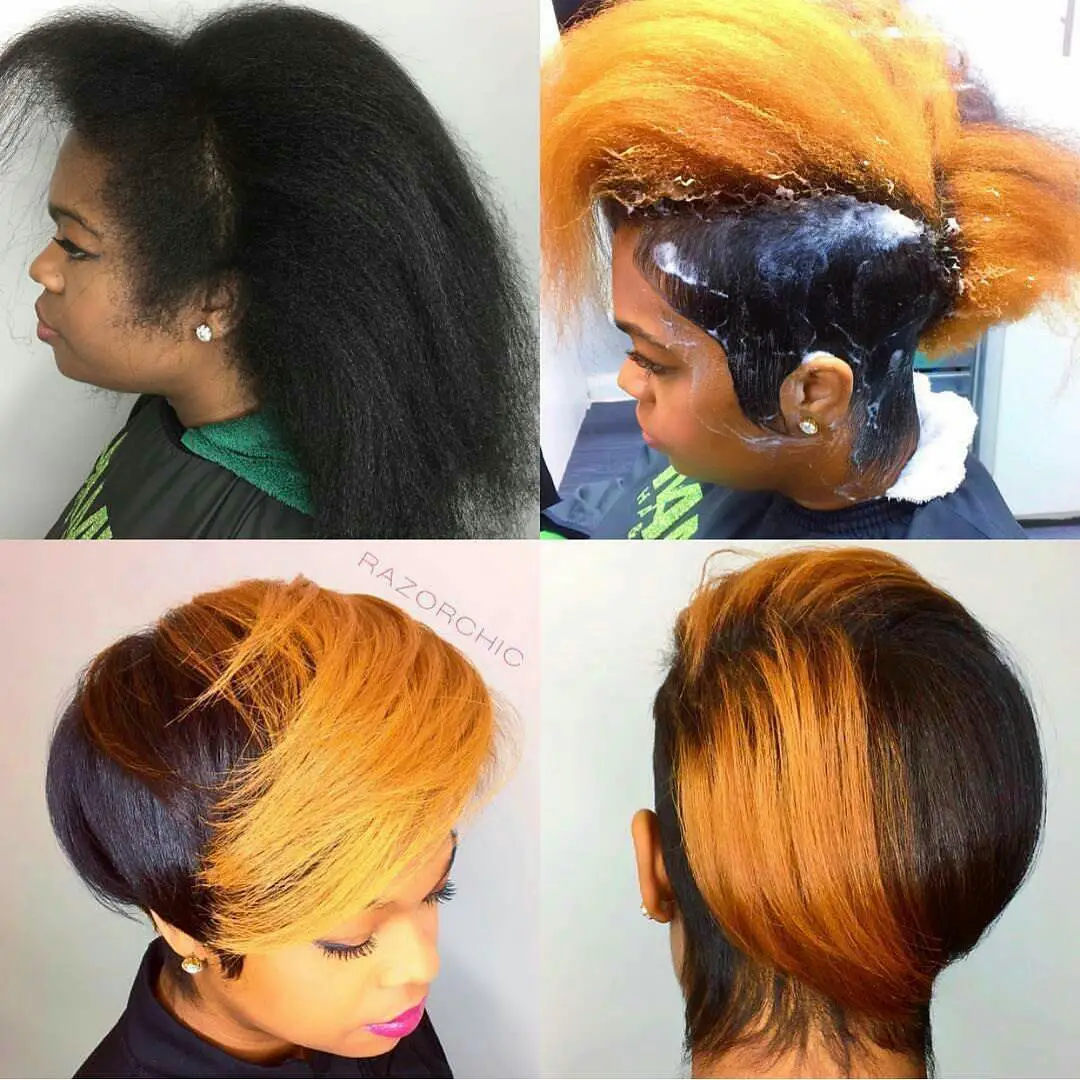 Tutorial: How to Straighten and Trim Natural Hair