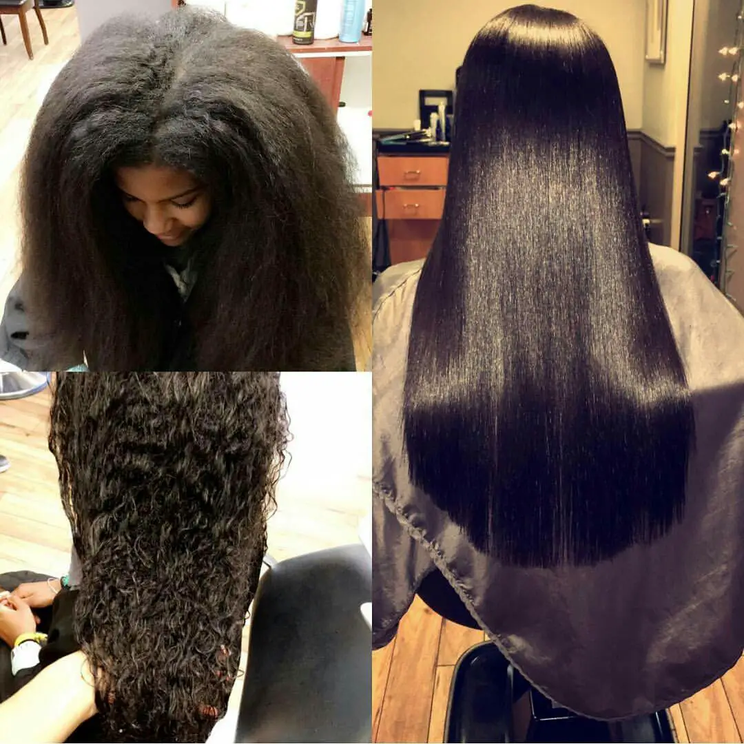 Tutorial: How to Straighten and Trim Natural Hair – A Million Styles