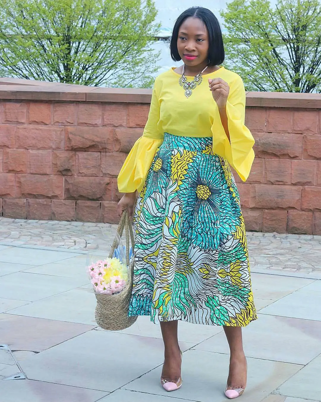 Latest Ankara Styles Instagram Feed Us Over The Weekend. 