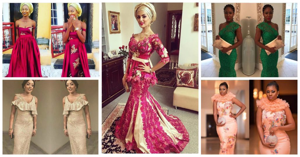 See pictures of Lit Mid Week Aso Ebi Styles Flooding The Gram.
