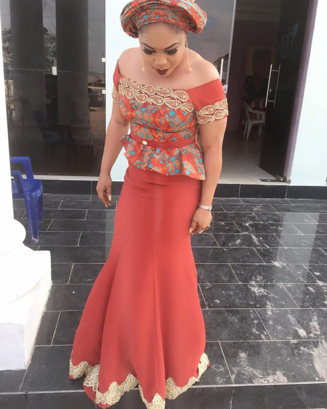 Mid Week Glamour, Lit Aso Ebi Styles To Copy
