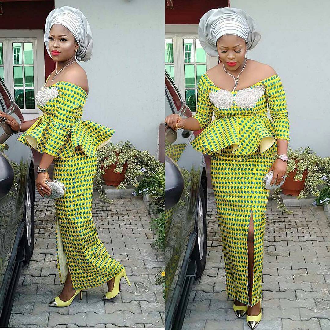 Mid Week Glamour, Lit Aso Ebi Styles To Copy