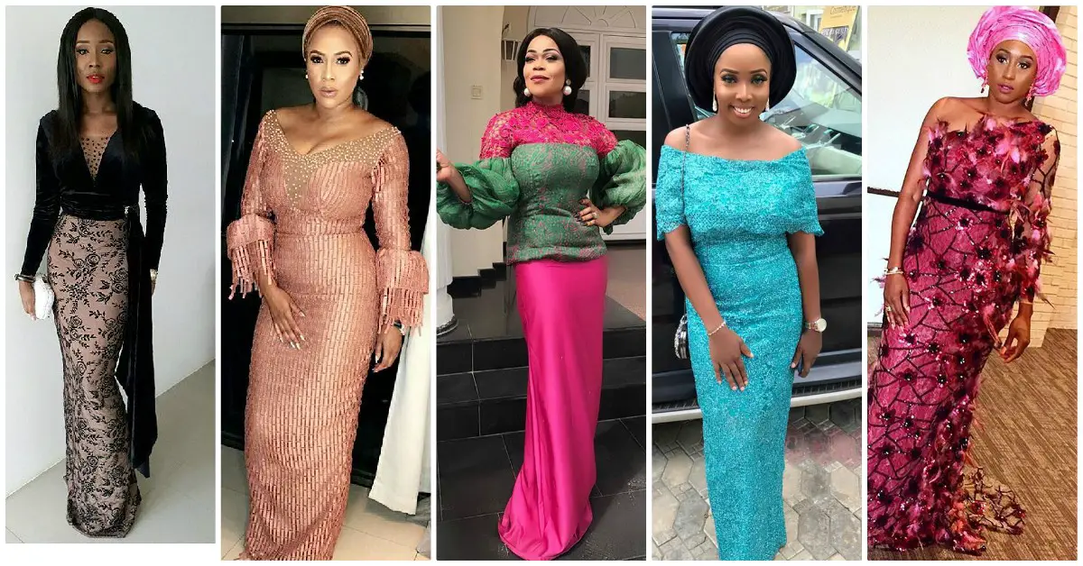 Check Out These Killah Aso Ebi Styles From The Weekend