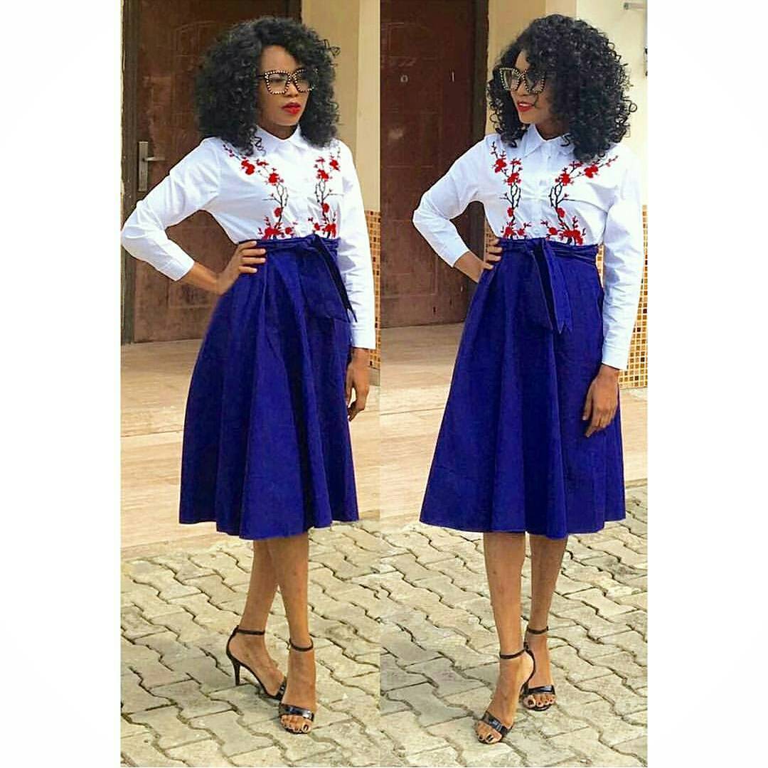 BEAUTIFUL OUTFIT SLAYED LAST WEEKEND FOR SUNDAY SERVICE
