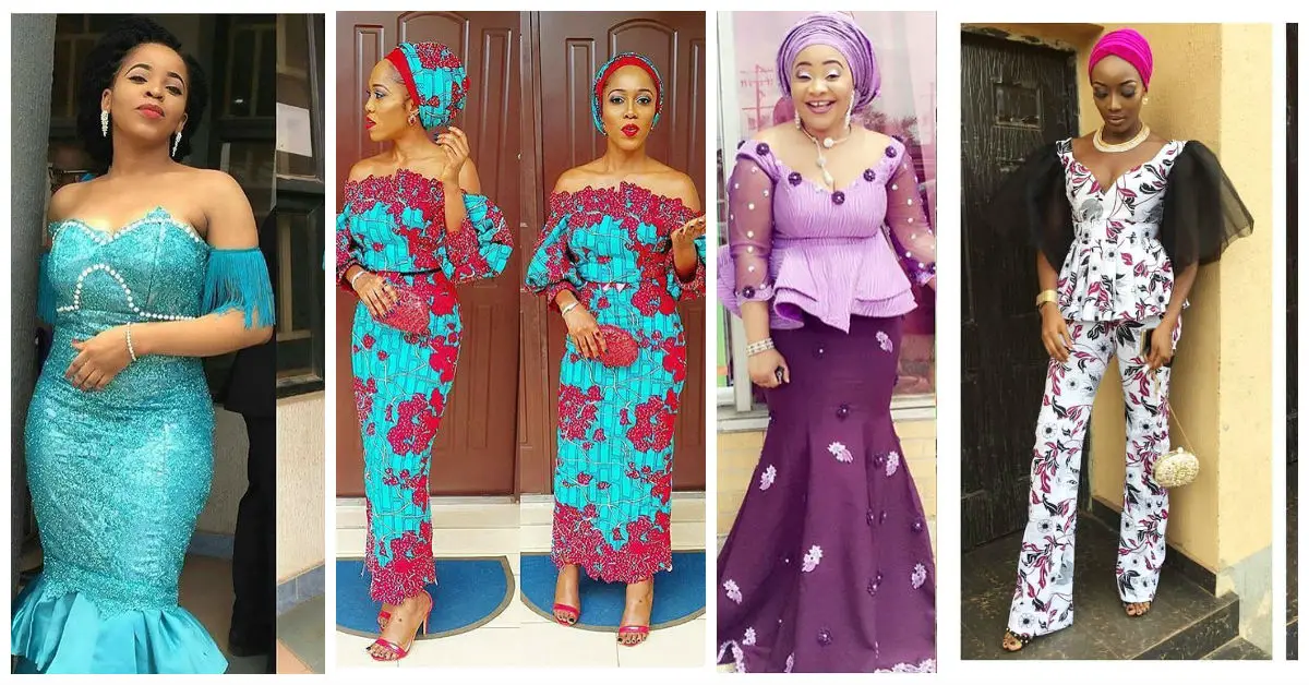 Ankara/Lace Outfits That Grabbed Our Attention