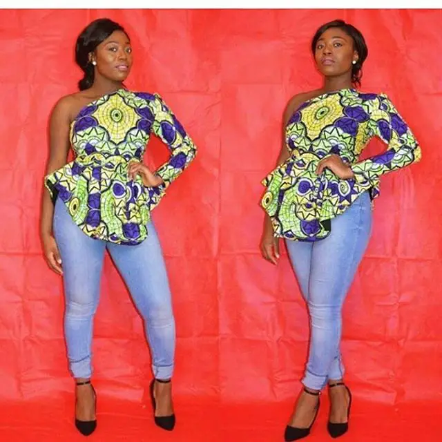 We Can't Get Enough Of These Lovely Ankara Tops