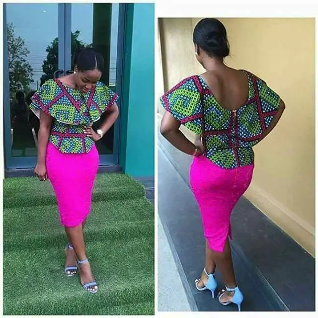 We Can't Get Enough Of These Lovely Ankara Tops