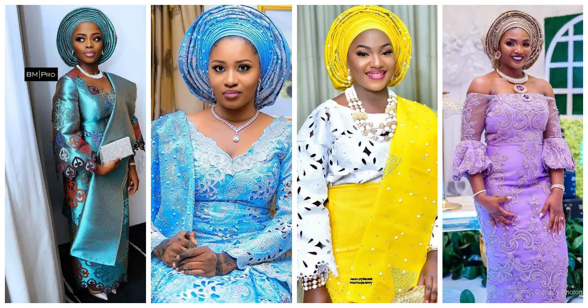 Yoruba Brides Who Slayed at their Traditional Wedding!