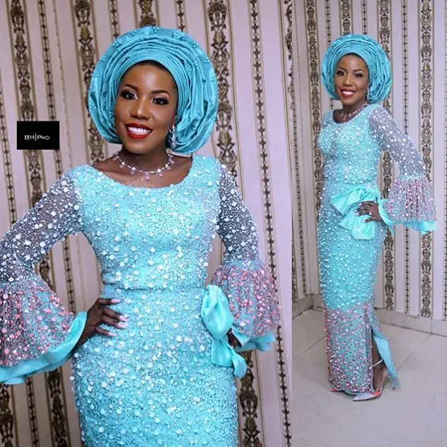 Stunning Is Best Used To Describe These Latest Aso Ebi Styles 