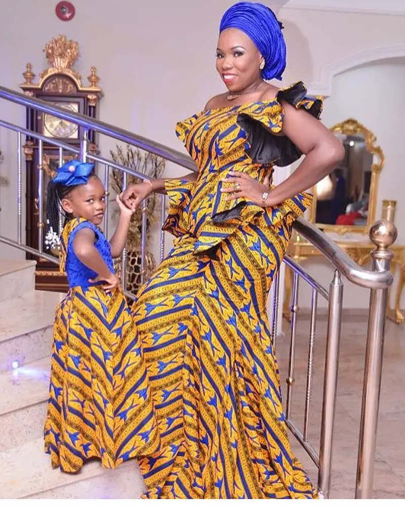 Check Out This Cute Mummy And Me Attires Seen One The Gram