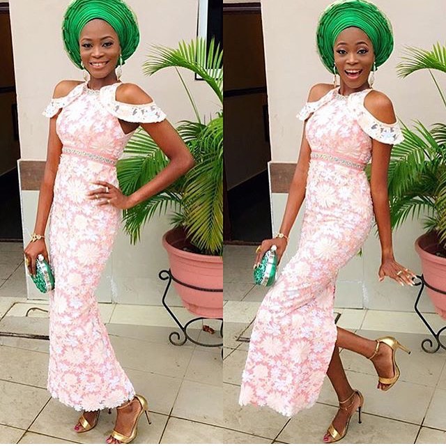 Latest Aso Ebi Styles To Dazzle In This Weekend – A Million Styles